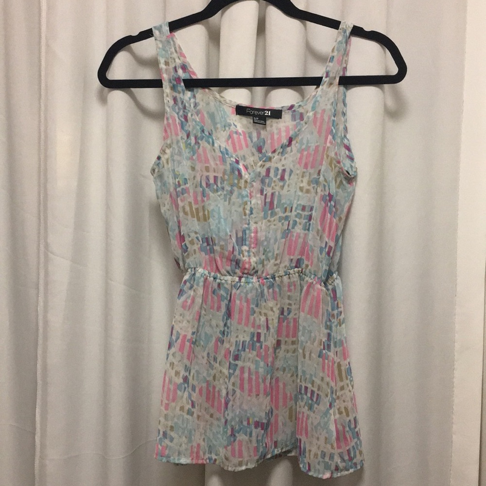 F21 colorful top